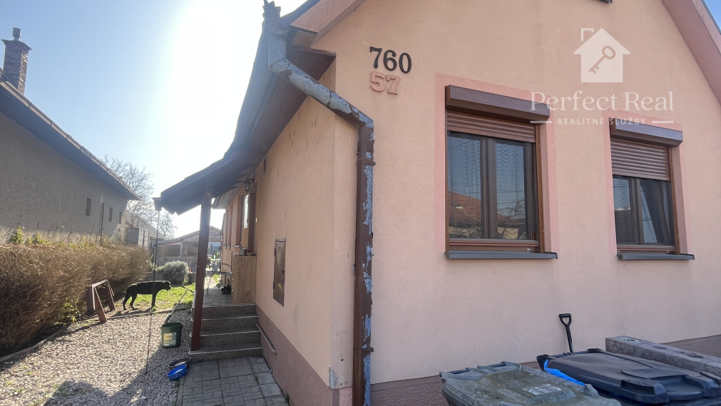 Znížená cena - Exkluzívna jedinečná ponuka - 2 1/2 izb. rodinný dom v Gabčíkove - Rezervované