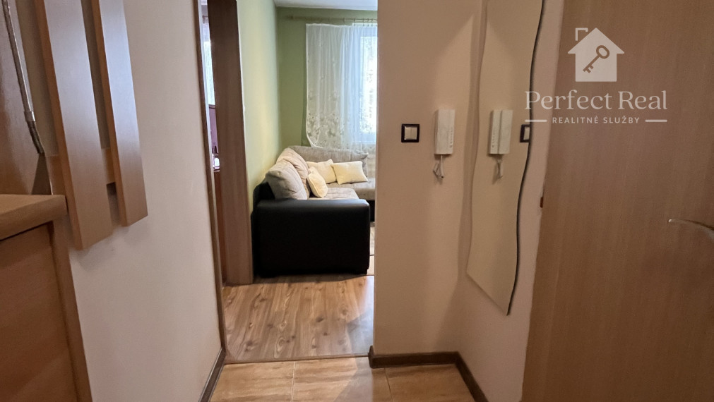 Komplet prerobený 1 izbový byt s balkónom v obci Zlaté Klasy- predáva sa so zariadením