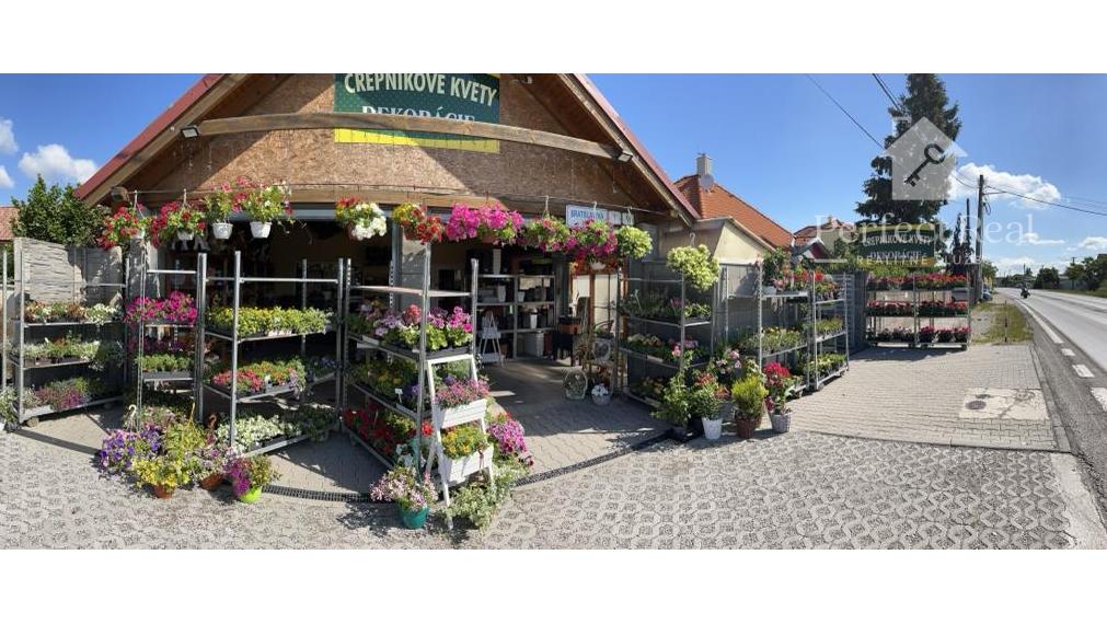 Na predaj  zabehnuté obchodné priestory s pozemkom 1185m2 vo Veľkom Biely.