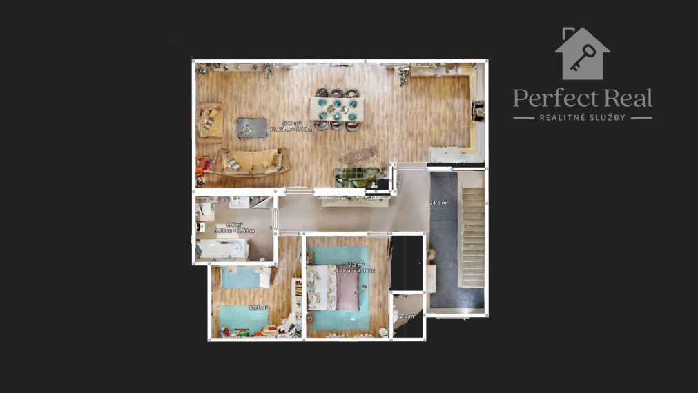 Na predaj 5. izbový rodinný dom na Dubovej pod Fugelkou.