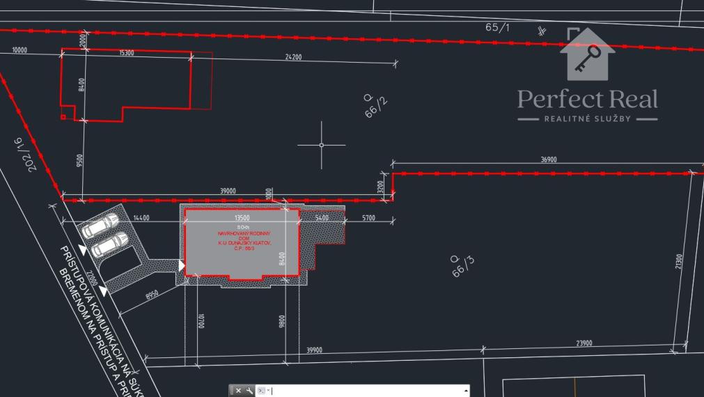 Stavebný pozemok aj so základmi domu, Dunajský Klátov