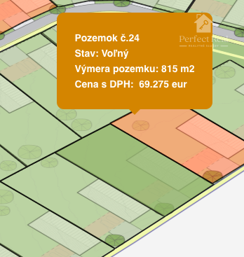Stavebný pozemok v novej lokalite NA PREDAJ - obec Klokoč, okr. Detva