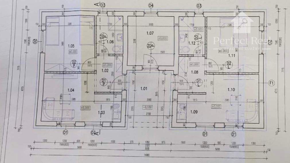 Pozemok s dvojdomom vo Veľkom Mederi na predaj.