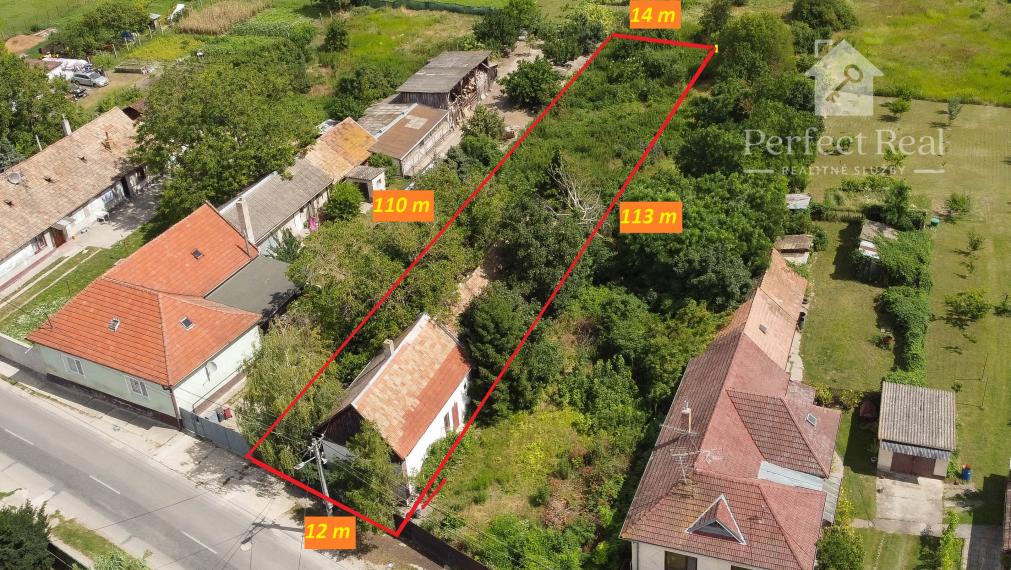 Starší rodinný dom na predaj v obci Veľké Blahovo