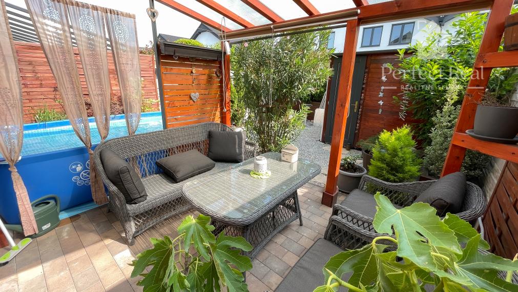 4 izbový mezonetový byt s malou záhradkou v obci Hviezdoslavov - 200m od vlakovej zastávky