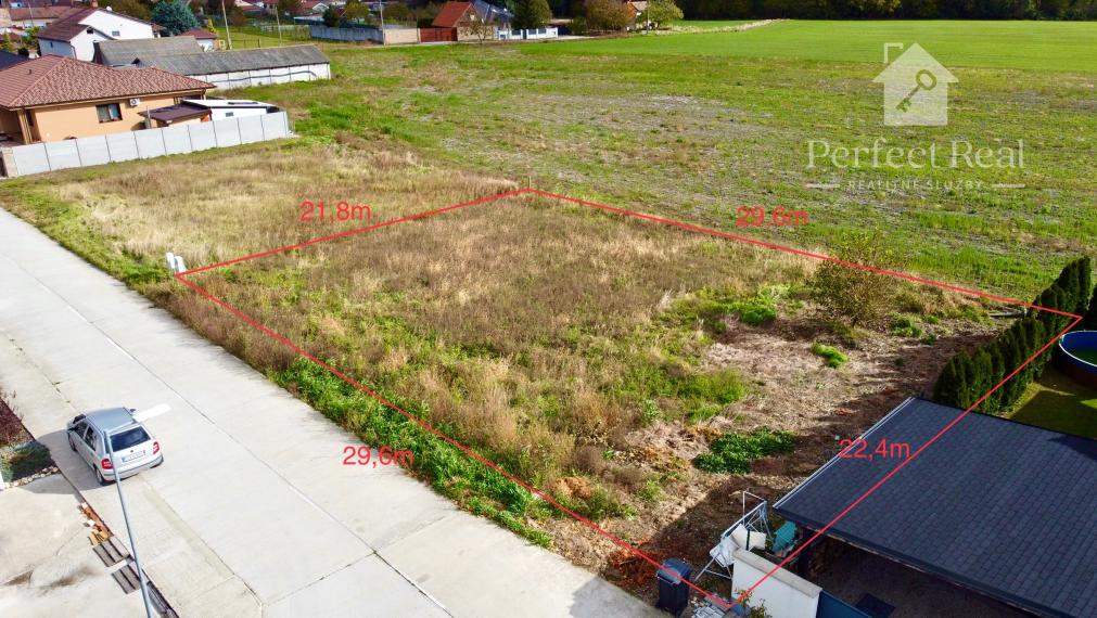 Stavebný pozemok na predaj, slepá ulica -Lesné Kračany, DS