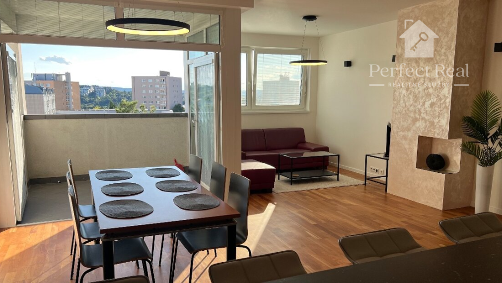 Moderný 3-izbový byt s krásnym výhľadom a terasou – Kramáre