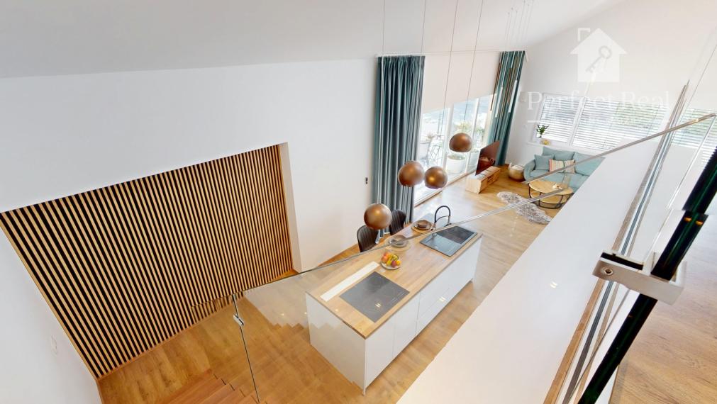 Na prenájom unikátny loftový dom so záhradou v Malinove - Tri vody.