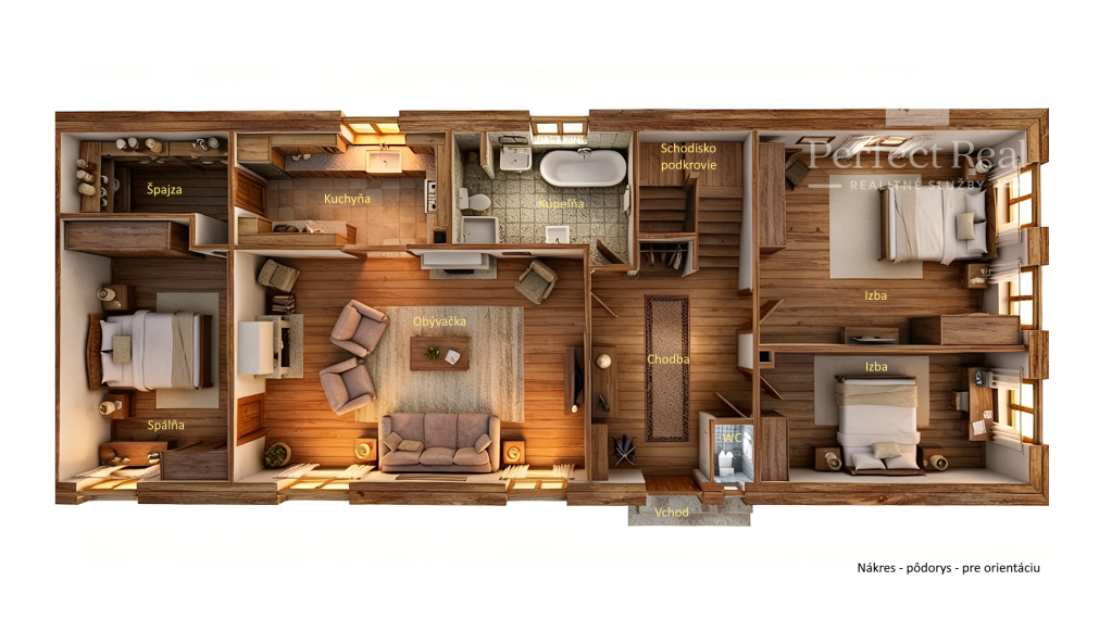 Na predaj Domček v Rači s úžasnou atmosférou