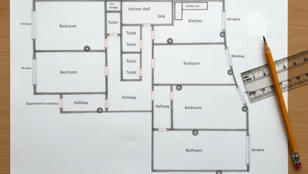 Predaj priestranný byt 130m² + terasa 40m²   s veľkým potenciálom!!!