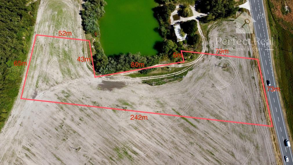 Pozemok pri Lesnokračanskom jazere, okr. DS