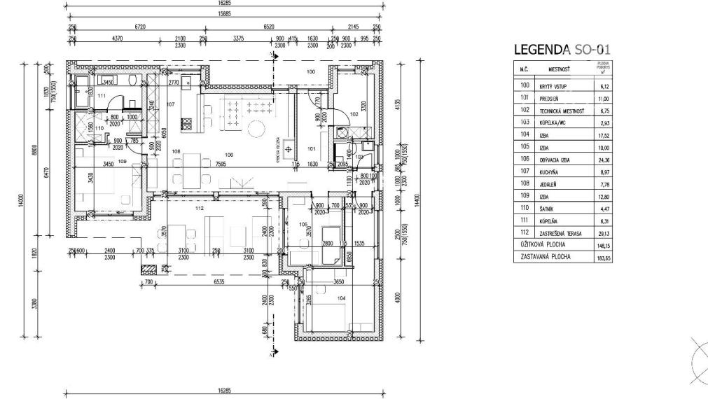 Moderný 4 izbový rodinný dom na predaj, Veľké  Blahovo, okr. Dunajská Streda