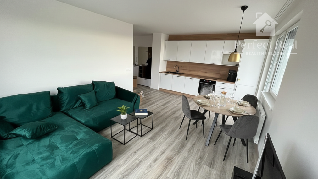 Prenájom 3izbový byt v novostavbe s balkónom a parkovaním