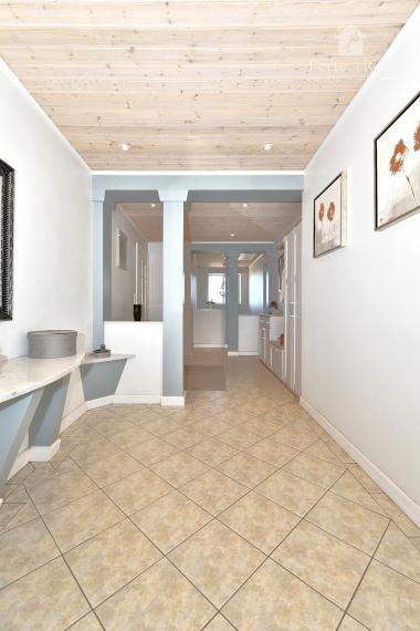 4 izbový byt + 3 izbový byt, 2 garáže, záhrada, bazén, DS