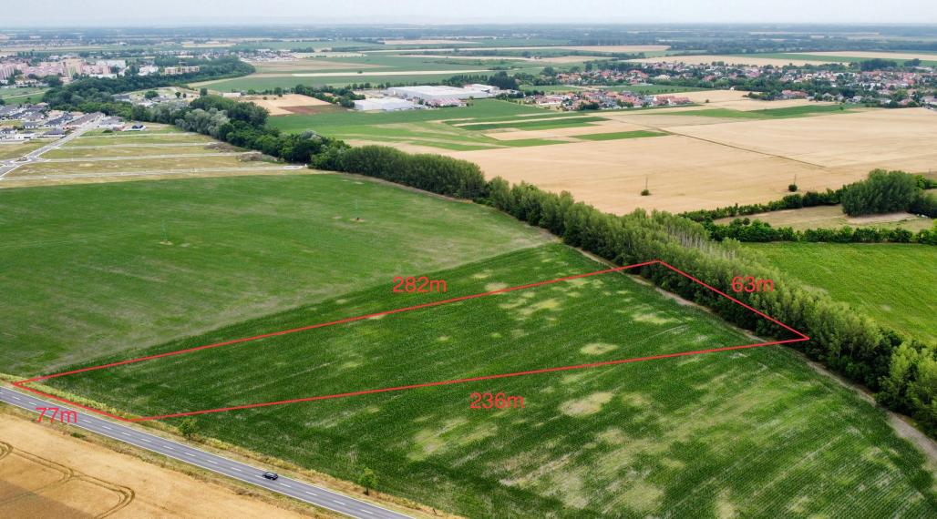 Na predaj investičný pozemok pri Dunajskej Strede, dohoda možná