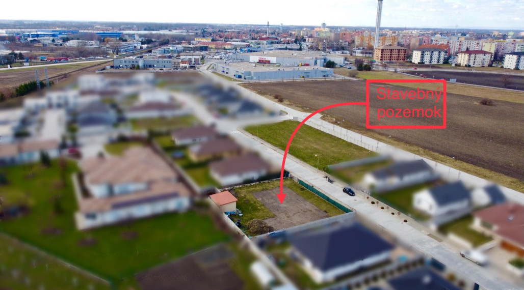 Krásny stavebný pozemok v Dunajskej Strede