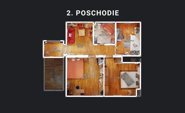 Na prenájom exkluzívny rodinný dom s výnimočnou záhradou v širšom centre Piešťan . - fotografia 31