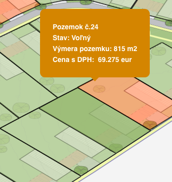 Stavebný pozemok v novej lokalite NA PREDAJ - obec Klokoč, okr. Detva - fotografia 1