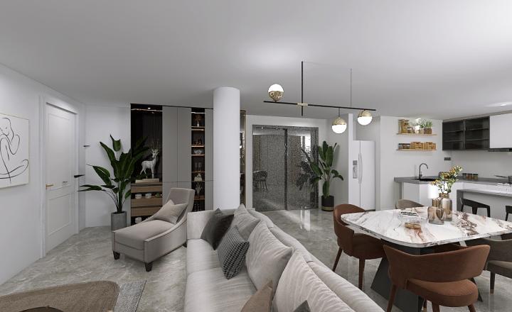 Predaj priestranný byt 130m² + terasa 40m²   s veľkým potenciálom!!! - fotografia 1