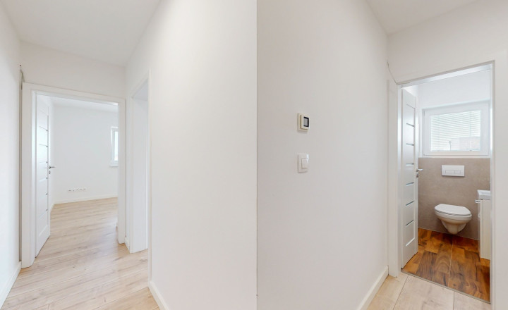 Na predaj 3. izb. mezonet 87,32 m2 s rozľahlou záhradou v Miloslavove, PREDANÝ!!! - fotografia 13