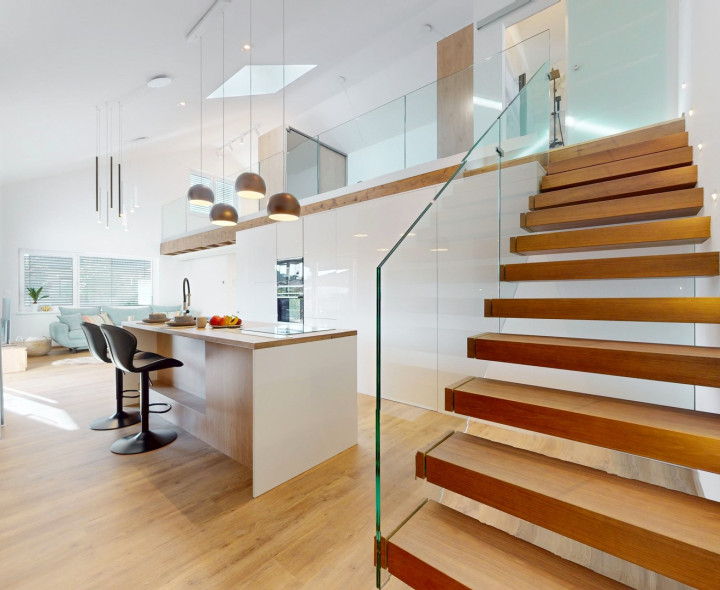 Na prenájom unikátny loftový dom so záhradou v Malinove - Tri vody.