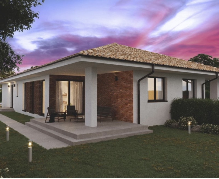 4izbová novostavba v obci Michal na ostrove - Kolónia / dvojdom