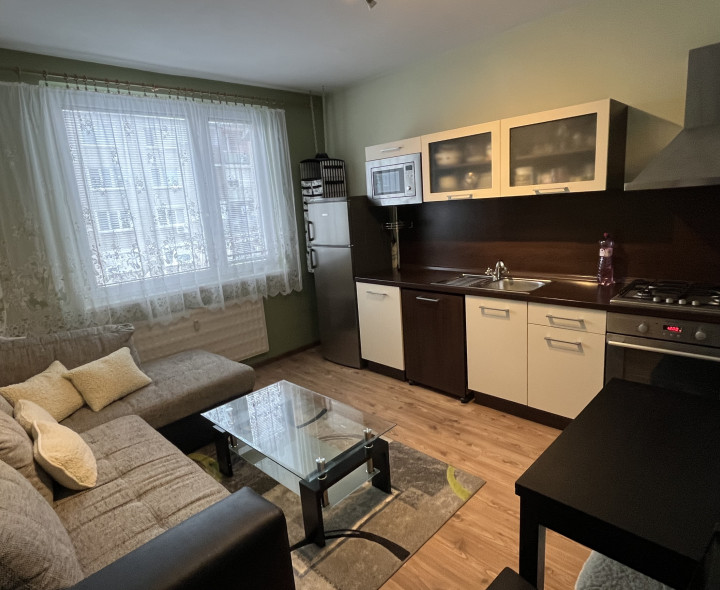Komplet prerobený 1 izbový byt s balkónom v obci Zlaté Klasy- predáva sa so zariadením